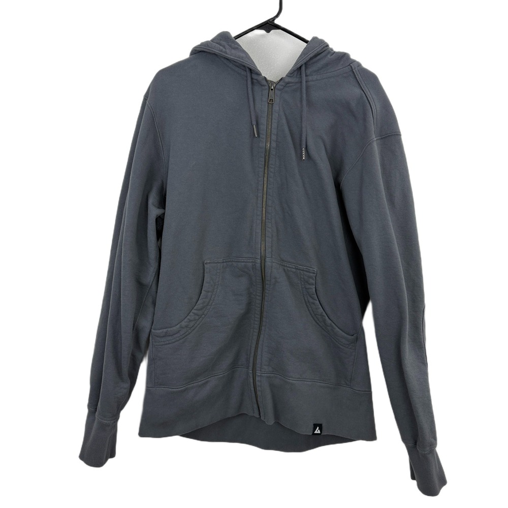 American Giant Hoodie Mens XL Gray Classic Full Zip Heavyweight Made in USA